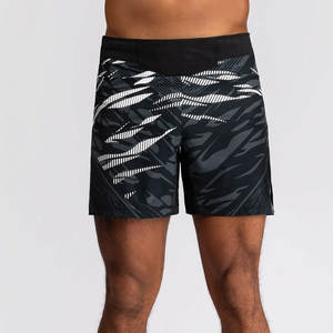 Shorts MMA UFC de Alta Calidad para Hombre, Estilo Urbano, Sólidos, Elásticos, para Entrenamiento de Lucha, Boxeo, Jiu Jitsu - Product Image 3