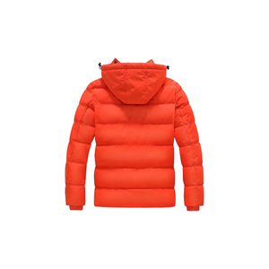 Custom Logo <b>Mens</b> Heavyweight Two Tone Puffer Jacket Stand Collar <b>Thermal</b> Winter Bubble Coat - Product Image 6