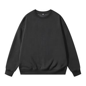 Oferta Especial Sudadera Unisex Cuello Redondo Lisa 300 gsm Algodón Cómodo Sudadera con Capucha Personalizable con Logotipo - Product Image 2