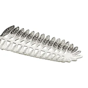 Plateau en métal aluminium fait main sur mesure OEM, multifonctionnel, en forme de vase, pour décoration de Noël et de la maison, pour acheteurs en gros - Product Image 1