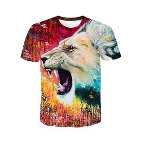 T-shirts en polyester 100% en gros, haute qualité, t-shirts en maille pour hommes, sublimation personnalisée, t-shirts de Noël - Product Image 1