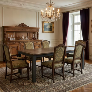 โต๊ะอาหารไม้สักแท้ Azora Liu สไตล์ Japandi แบบมินิมอล  ผิวไม้ธรรมชาติ สำหรับเฟอร์นิเจอร์ห้องรับประทานอาหารและห้องนั่งเล่น - Product Image 2