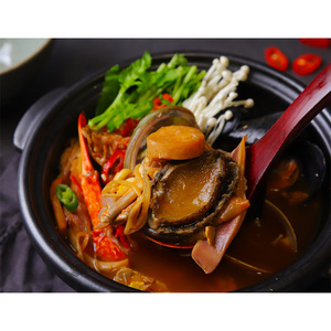 [CHOSSIJIB] Heritage Assorted Seafood Stew Baeknyeon Seafood Stew Meal Kit with Abalone <b>Crab</b> Shrimp and Traditional Broth - Product Image 6