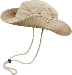 Sombrero de pescador de ala ancha para exteriores, para pesca, montañismo, senderismo, protección solar, camuflaje, liso, informal, para viajes, ¡Gran oferta! - Product Image 1