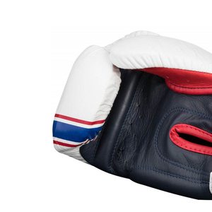 Guantes de Boxeo de Cuero Personalizados de Diseño Nuevo al por Mayor, Guantes de Boxeo Blancos de Cuero Unisex Personalizados de Alta Calidad y Comodidad - Product Image 6