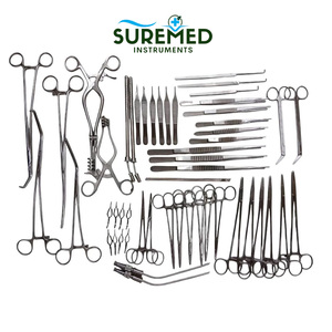 Instrumentos SureMed, Juego de Cirugía Vascular de Alta Calidad de 52 Piezas, Instrumentos Quirúrgicos Manuales de Acero Inoxidable, Certificación CE - Product Image 4