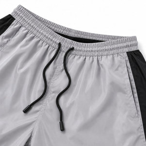 Conjunto Deportivo Ligero para Hombre, 100% Algodón, Resistente al Viento, Tallas Grandes, Chaqueta Cortavientos con Logotipo Personalizado, Pantalones Cortos, 2 Piezas, Transpirable - Product Image 5