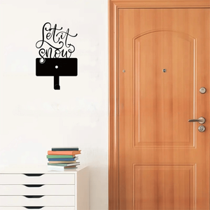 CIFbuy Ganci Metallici Eleganti, Set da 2 Pezzi, Organizzatore da Parete Multifunzione per Chiavi e Cinture, TikTok per Servizio Ritiro Temu - Product Image 4