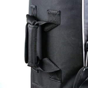 <b>Golf</b> Luggage Carrier Lightweight Polyester Zipper Closure Portable Foldable Aviation Strap Wheeled Travel Bag <b>Golf</b> Club Bag - Product Image 5