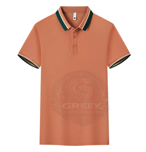 Polo Cómodo para Hombre para Uso Diario, con Material de Mezcla de Algodón Suave, Sensación Transpirable y Estilo Casual Elegante y Versátil - Product Image 5