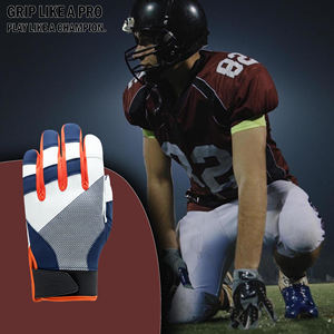 Gants de football antidérapants en silicone, design personnalisé, gants de rugby américain, gants de baseball pour receveur, gants de sport pour hommes, femmes et jeunes - Product Image 5