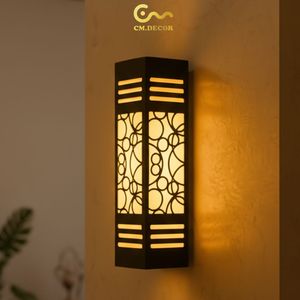 Living Room / Bedroom / Hallway Auto Cad Layout 3500K (Warm White) LED Wall light Viet Nam CM Decor steel/inox Modern/Japanese - Product Image 5