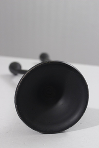 Modern Dual Arm Metal Candle Holder Black Minimalist Decorative Candle Stand for Home & <b>Table</b> Decor - Product Image 5