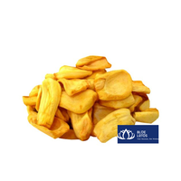 Vietnamese gedroogde jackfruit chips, premium knapperige zoete snack, natuurlijk fruit, vacuüm gefrituurd, groothandelsverpakking, export naar Nederland