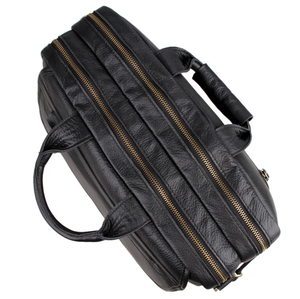 Bolsa de Cuero Genuino Portátil, Resistente al Agua, en Oferta, Venta al Por Mayor, Bolsa de Cuero para Hombre, a la Moda y Duradera - Product Image 5