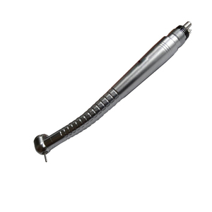 Mini pièce à main dentaire avec turbine électrique, vitesse du rotor 300-350 tr/min, bruit 65 dB, argent, certifiée ISO, en acier métallique - Product Image 3