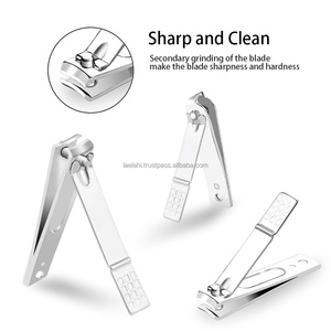 Ensemble professionnel de coupe-ongles pour manucure et pédicure 7 en 1, 12 pièces avec étui de voyage luxueux noir - Product Image 6