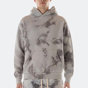 Sudadera con Capucha Oversize Tie Dye para Hombre, Fabricada a Medida, 100% Algodón Grueso, Estilo Urbano, Lavado Ácido, para Hermandades Universitarias - Product Image 4