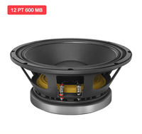 Altavoz Profesional Portátil de 1200W de Potencia Programable, Altavoz de Medios y Bajos con Sensibilidad de 95dB, Sistema de Sonido Line Array PA, Woofer de Audio de Alto Rendimiento