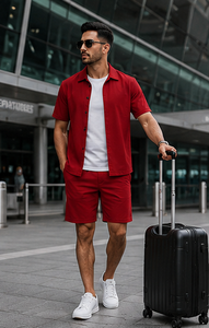 Short <b>Sets</b> for Men Casual Clothes Summer Man 2 Piece <b>Set</b> Sports Suits for Men Shirts and Shorts Male <b>Sets</b> Gym printed - Product Image 3