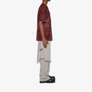 Easy Wear Breathable Men Distressed <b>T</b> <b>Shirt</b> Fashionable Adults Outdoor Use Men Distressed <b>T</b> <b>Shirt</b> - Product Image 6