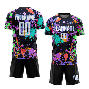 Camiseta de fútbol con diseño de sublimación, muy vendida, de alta calidad, 100% poliéster, uniformes de fútbol en venta. - Product Image 1