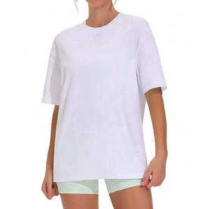 Camiseta Informal Transpirable de Moda, OEM ODM, Venta al por Mayor, Camisetas para Mujer, Nuevo Estilo Más Popular, Camisetas Personalizadas para Mujer - Product Image 3