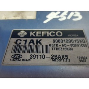 ECUs y Módulos de Computación Usados Forte 391102BAK5 - Product Image 3