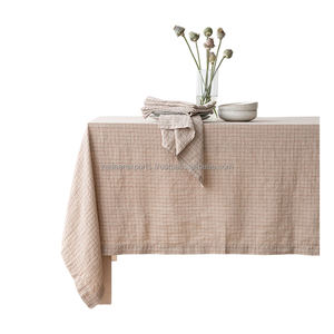 Chemin de table en lin de luxe écologique fait à la main pour les repas de tous les jours et les occasions spéciales - Product Image 1