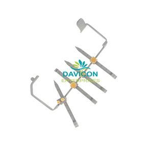Retractor de proyector nasal Davis Manual de acero inoxidable de alta calidad | Instrumentos de cirugía plástica DAVICON - Product Image 4