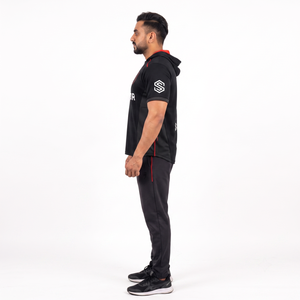 Camiseta Deportiva Personalizada de Manga Corta para Hombre, 100% Poliéster, Tejido Doble de 220g, Secado Rápido, Impresión por Sublimación, Cuello Redondo, Sudadera Híbrida Pro - Product Image 3