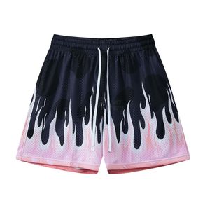 Shorts de basketball en maille camouflage gris, imprimé camouflage, respirant, en polyester, au-dessus du genou, pour le basketball, la gym, l'entraînement, le streetwear - Product Image 4