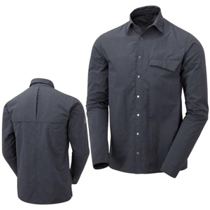 Camisa de Vestir Formal de Manga Larga para Hombre, 100% Algodón Premium, Corte Slim Fit, Casual de Negocios, Secado Rápido, Antiarrugas, Transpirable - Product Image 1
