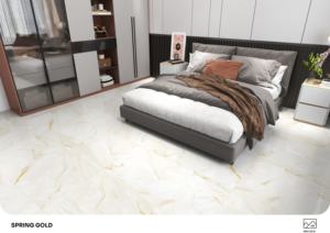 Azulejos de porcelana de diseño de lujo con alto brillo, tamaño 600X1200, formato grande para uso interior residencial. - Product Image 2