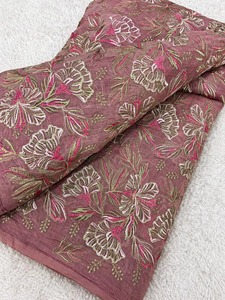 Tela de bordado malté, tela personalizada, tela elegante, tela para prendas de vestir, tela para caftán, abaya, vestido, proveedor mayorista de exportación, suministro global. - Product Image 5