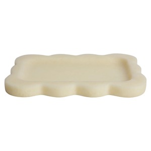 Ensemble de plateaux décoratifs rectangulaires en résine, style moderne, luxueux et minimaliste, pour mariage, salle de bain, organisation et décoration de table à la maison. - Product Image 2