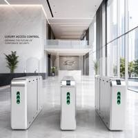 Barrera Deslizante de Media Altura de Seguridad, Torniquete Automático de Alta Velocidad y Calidad para Oficinas Comerciales, CE, ISO, OEM, 1 Año de Garantía