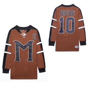 Maillot de hockey sur glace personnalisé avec logo, respirant, séchage rapide, 100 % polyester, style tendance, prix abordable, vente en gros - Product Image 3