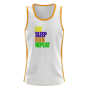 Maillots de marathon personnalisés en gros avec logo d'équipe, uniformes d'athlétisme, 100 % polyester, prix de gros, qualité supérieure - Product Image 4