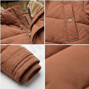 Nueva moda primavera y otoño para hombre a prueba de viento Parka chaqueta con capucha de talla grande prendas de vestir chaqueta para hombre Puffer moda personalizada para hombre - Product Image 4