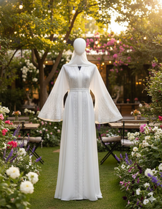 ชุดอาบายะห์แบบดั้งเดิมสีดำสวยงามสไตล์ดูไบ ปี 2026 สำหรับผู้หญิงมุสลิม ซาอุดิอาระเบีย สไตล์ตุรกี ผ้าโพลีเอสเตอร์ ระบายอากาศได้ดี เหมาะสำหรับวันอีด ความยาวถึงข้อเท้า - Product Image 1