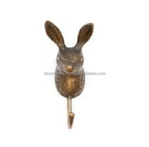 Art Design Brass <b>Wall</b> Hanger Long <b>Self</b> <b>Adhesive</b> Coat Clothes <b>Wall</b> Brass Hanger With 4 <b>Hook</b> <b>Wall</b> <b>Hook</b> - Product Image 5