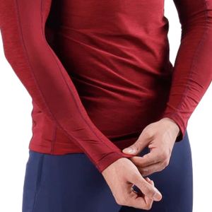 Men Sport <b>Jacket</b> Lightweight Athletic Training <b>Zip</b>-<b>Up</b> Windbreaker Activewear Outdoor Fitness <b>Jacket</b> Casual Sportswear Burgundy - Product Image 4