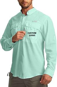 Pull-over décontracté pour homme, manches longues, imperméable, coupe-vent, léger, anti-UV, polyester/spandex UPF 50, pêche, chasse - Product Image 4