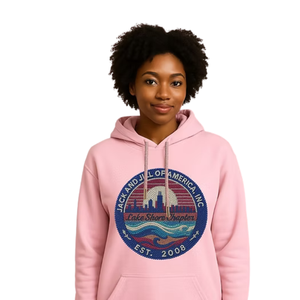 Sweat à capuche rose scintillant pour femme, pull décontracté à manches longues, streetwear quotidien, vêtement de mode confortable pour un style de vie tendance - Product Image 1