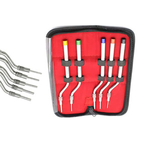 Kit professionnel de 5 outils manuels en acier inoxydable pour implants dentaires, outil d'extraction dentaire courbé, pour le lifting du sinus maxillaire - Product Image 3