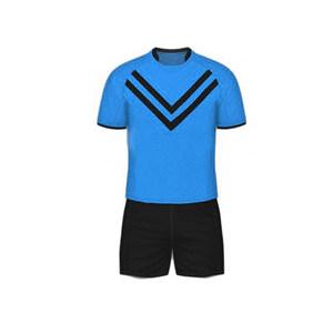 Kit d'uniforme de rugby personnalisé imprimé numériquement, maillot jaune et noir à manches courtes et short pour l'entraînement et les matchs en club - Product Image 4
