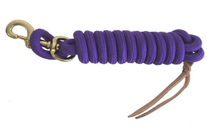 Cuerda de Nylon para Caballos con Gancho de Seguridad de Latón |   Línea de Entrenamiento Resistente para Caballos |   Cuerda Resistente para Trabajo de Manejo de Caballos - Product Image 3