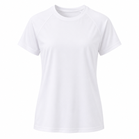 Camiseta Ecológica Ajustada para Mujer, Ropa Urbana, Impresión de Logotipo Personalizado, Transpirable, Poliéster y Algodón, Nuevo Estilo, Venta al Por Mayor OEM