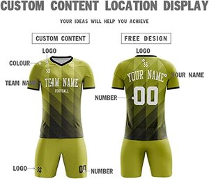 ชุดแข่งขันฟุตบอลแบบกำหนดเองสำหรับทีมมืออาชีพกางเกงขาสั้นเสื้อกีฬาเกรดพรีเมี่ยมส่งออก - Product Image 4